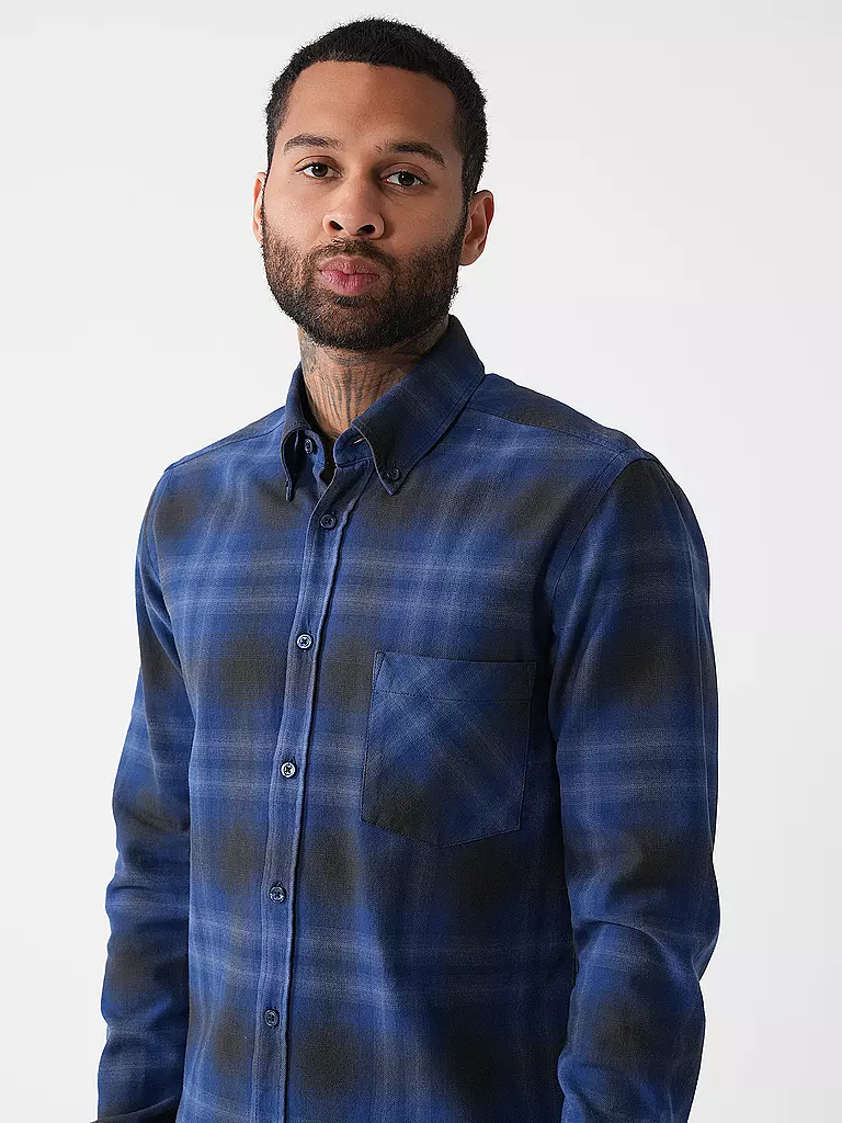 BOSS | Hemd Regular Fit RICKERT | blau