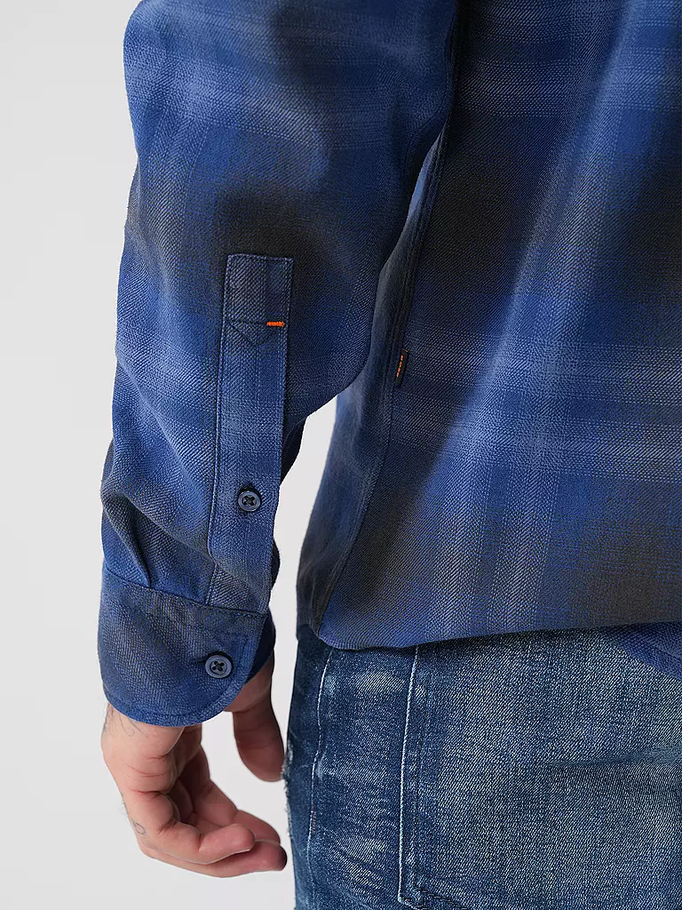 BOSS | Hemd Regular Fit RICKERT | blau