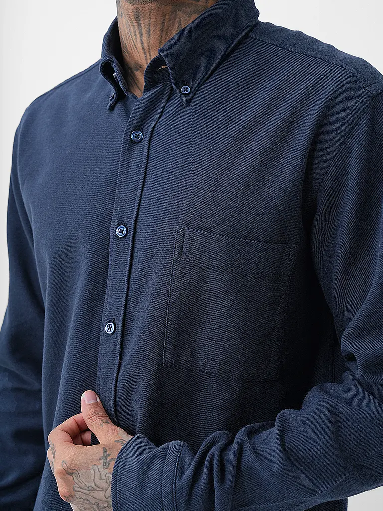 BOSS | Hemd Regular Fit RICKERT_M | Dunkelblau