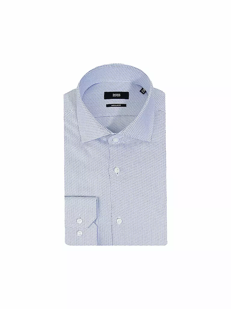 BOSS | Hemd Regular-Fit "Gordon" (Extralange Ärmel) | blau