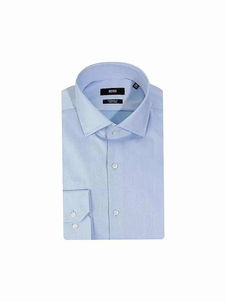 BOSS | Hemd Regular-Fit "Gordon"  (Extralange Ärmel) | blau
