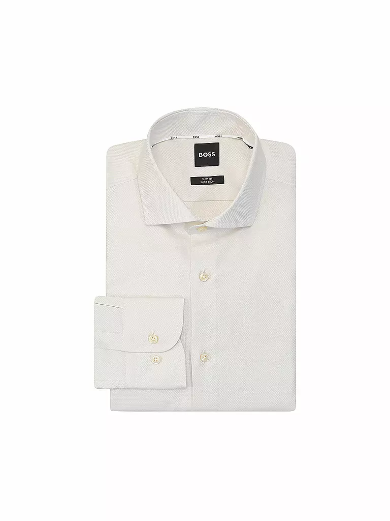BOSS | Hemd Slim Fit H-HANK | creme