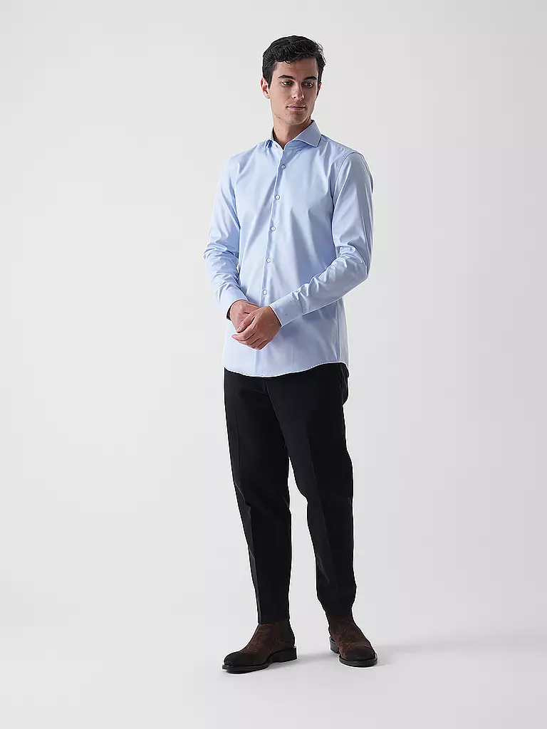BOSS | Hemd Slim Fit H-HANK | hellblau