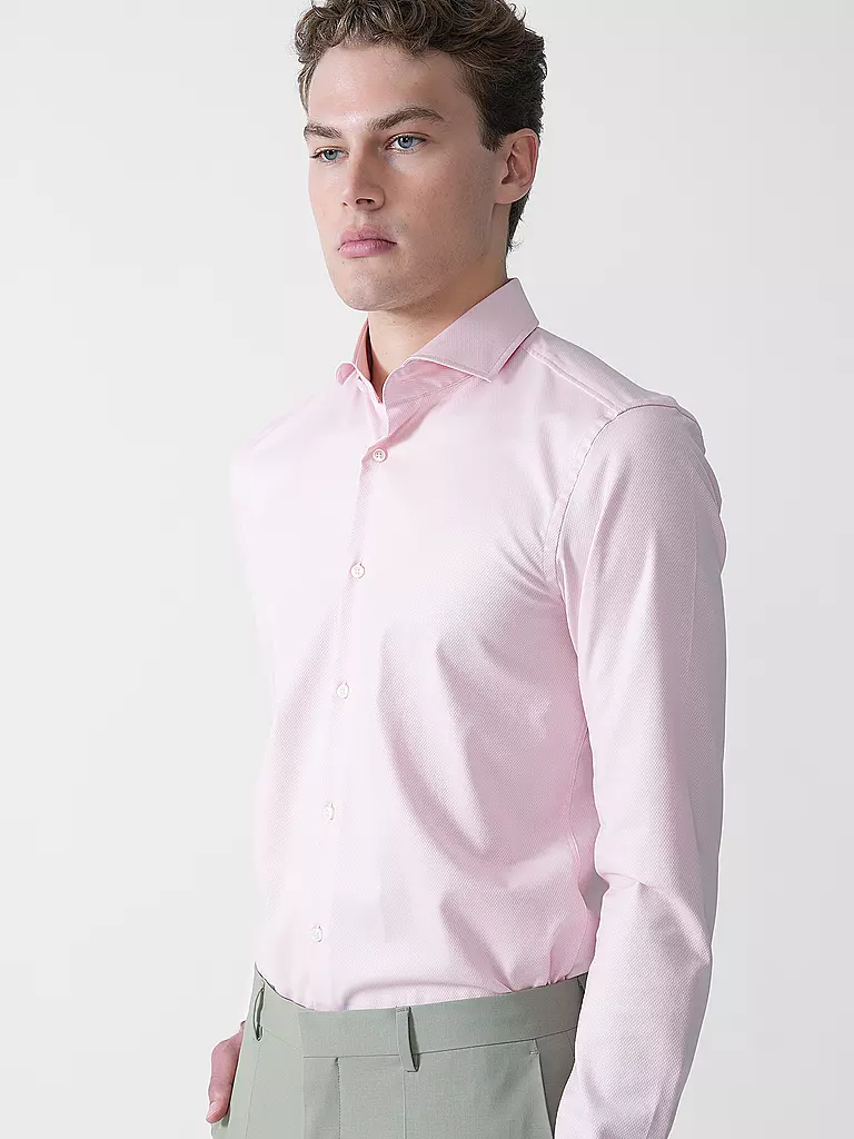BOSS | Hemd Slim Fit H-HANK | rosa