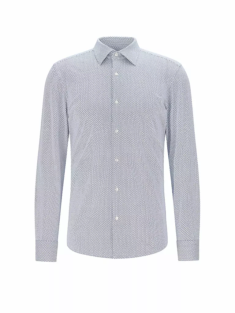 BOSS | Hemd Slim Fit Hank Performance | blau