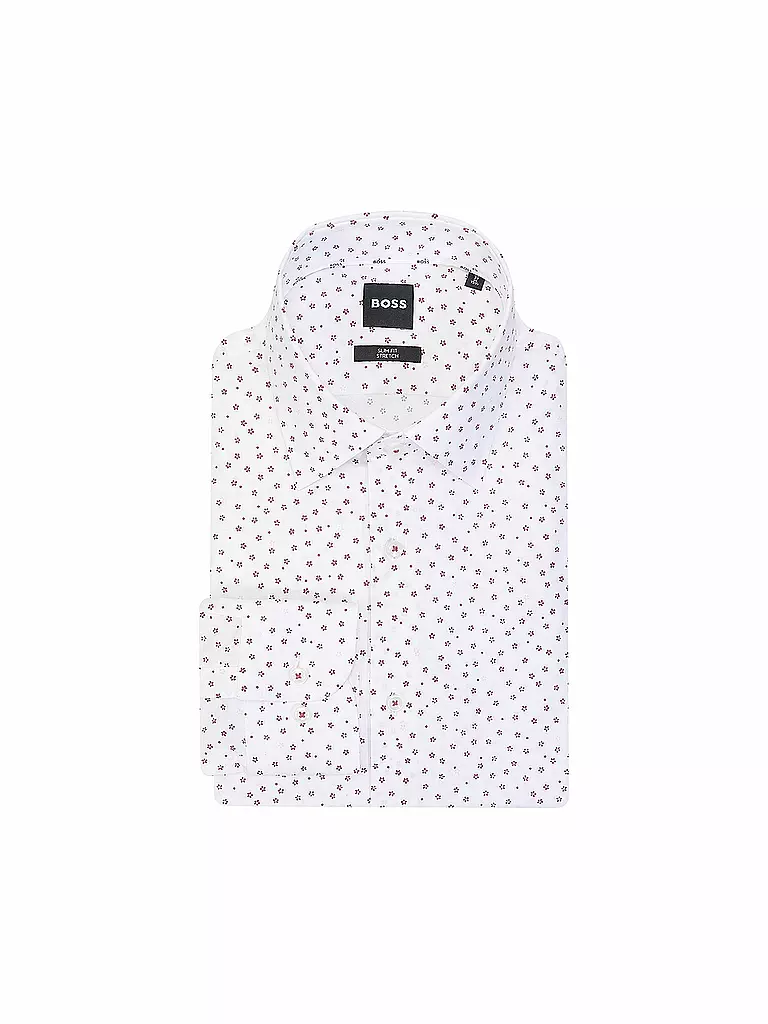 BOSS | Hemd Slim Fit HANK | weiss