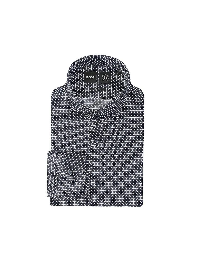 BOSS | Hemd Slim Fit HANK | dunkelblau