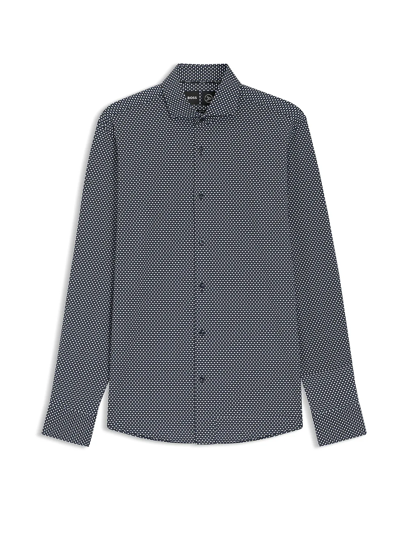 BOSS | Hemd Slim Fit HANK | dunkelblau