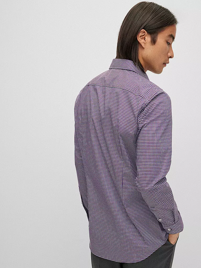 BOSS | Hemd Slim Fit HANK | lila