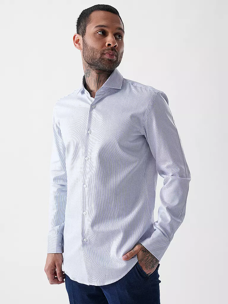 BOSS | Hemd Slim Fit HANK | weiss