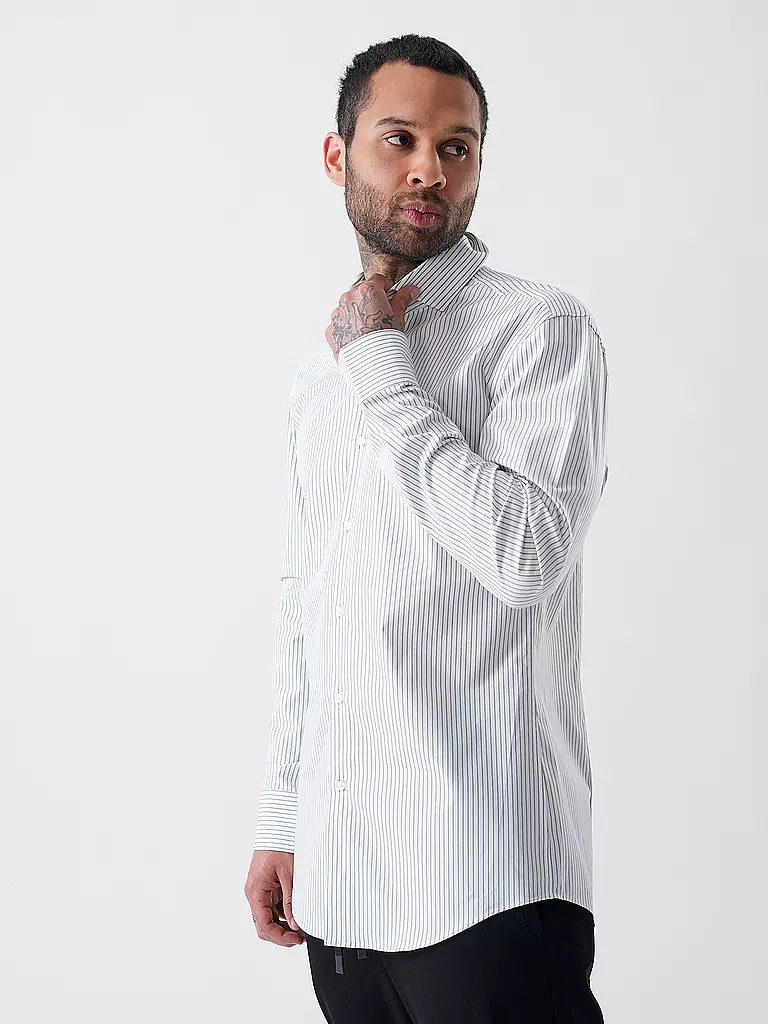 BOSS | Hemd Slim Fit HANK | weiss