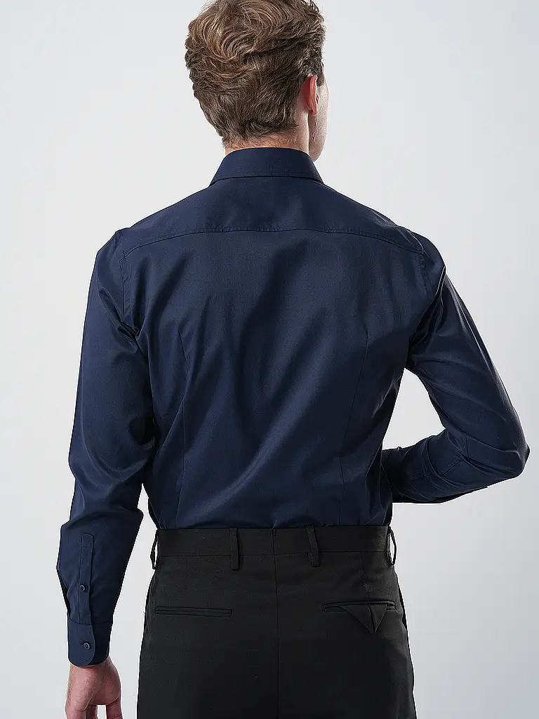BOSS | Hemd Slim Fit HANK | Dunkelblau
