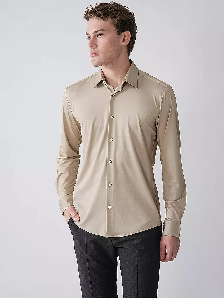 BOSS | Hemd Slim Fit ROAN | beere