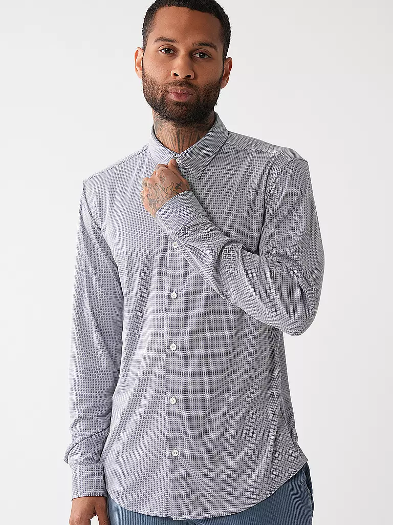 BOSS | Hemd Slim Fit | blau