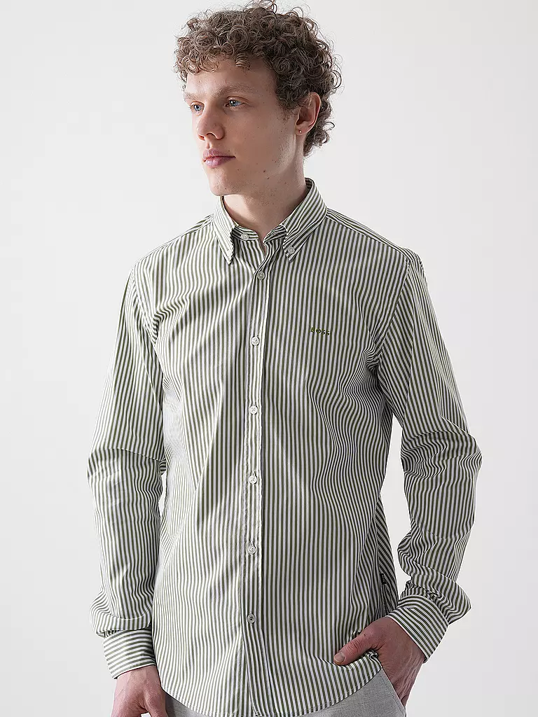 BOSS | Hemd Slim Fit | orange