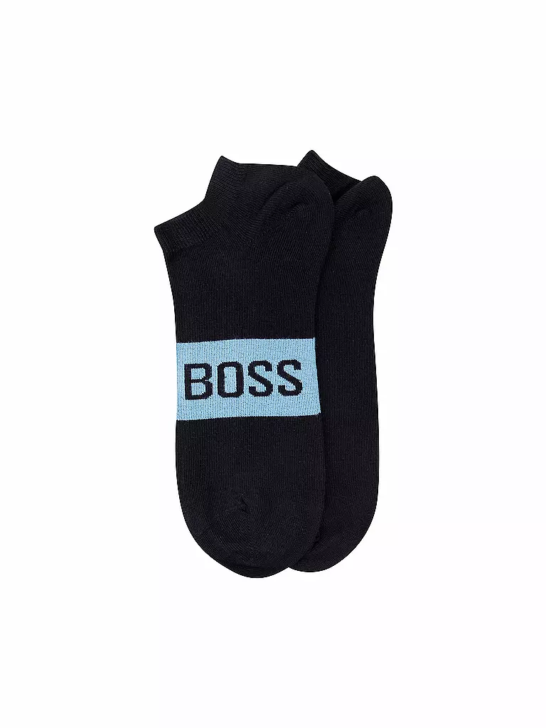BOSS | Herren Sneaker Socken 2-er Pkg. | blau