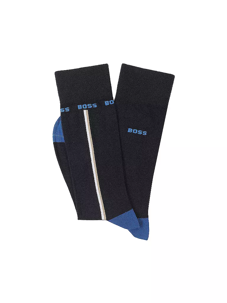 BOSS | Herren Socken ICONIC 2er Pkg  dark blue | dunkelblau