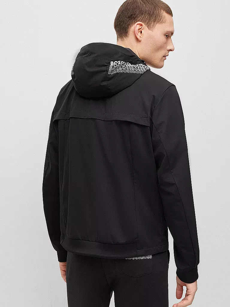 BOSS | Hybridjacke J_CRYPTO | schwarz