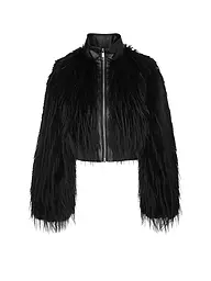 BOSS | Jacke in Felloptik CECOOL | Schwarz