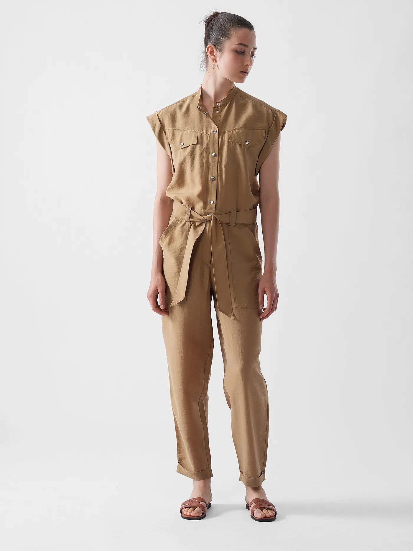BOSS | Jumpsuit C-DRIDY | camel
