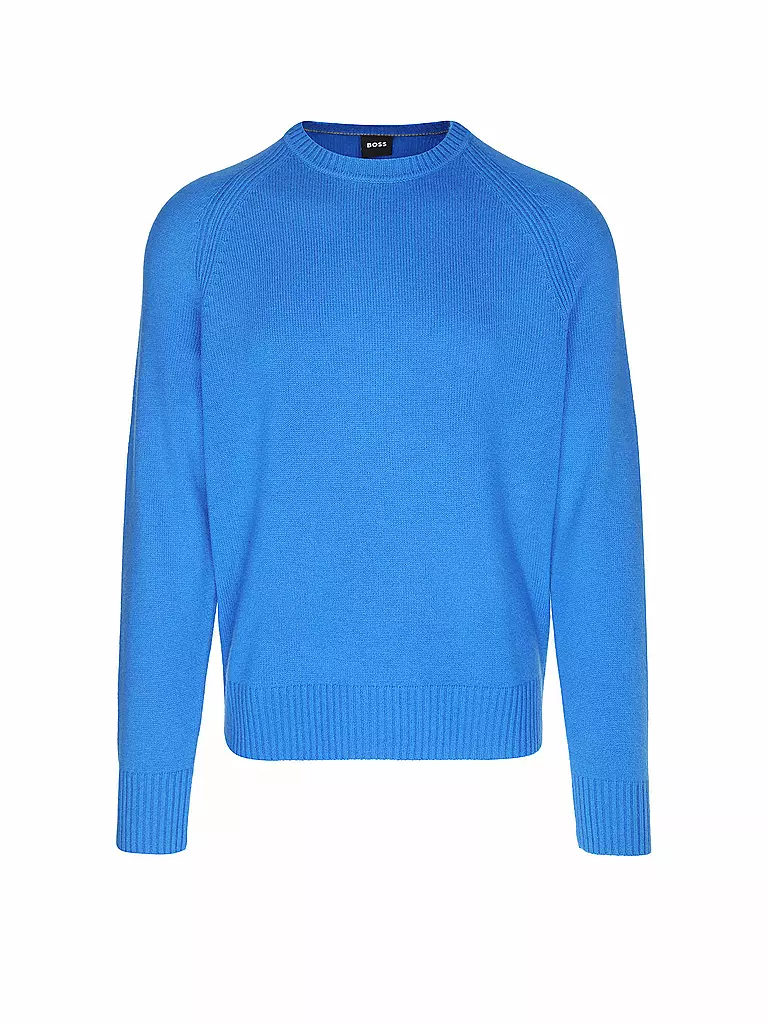 BOSS | Kaschmirpullover | blau
