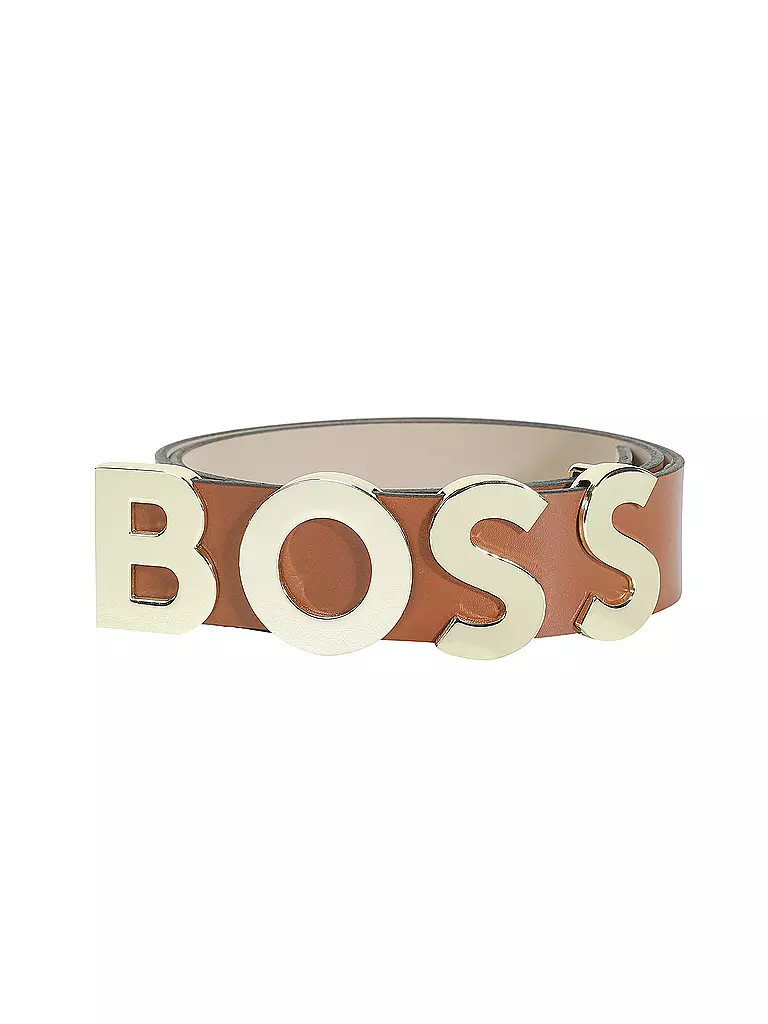 BOSS | Ledergürtel  | braun