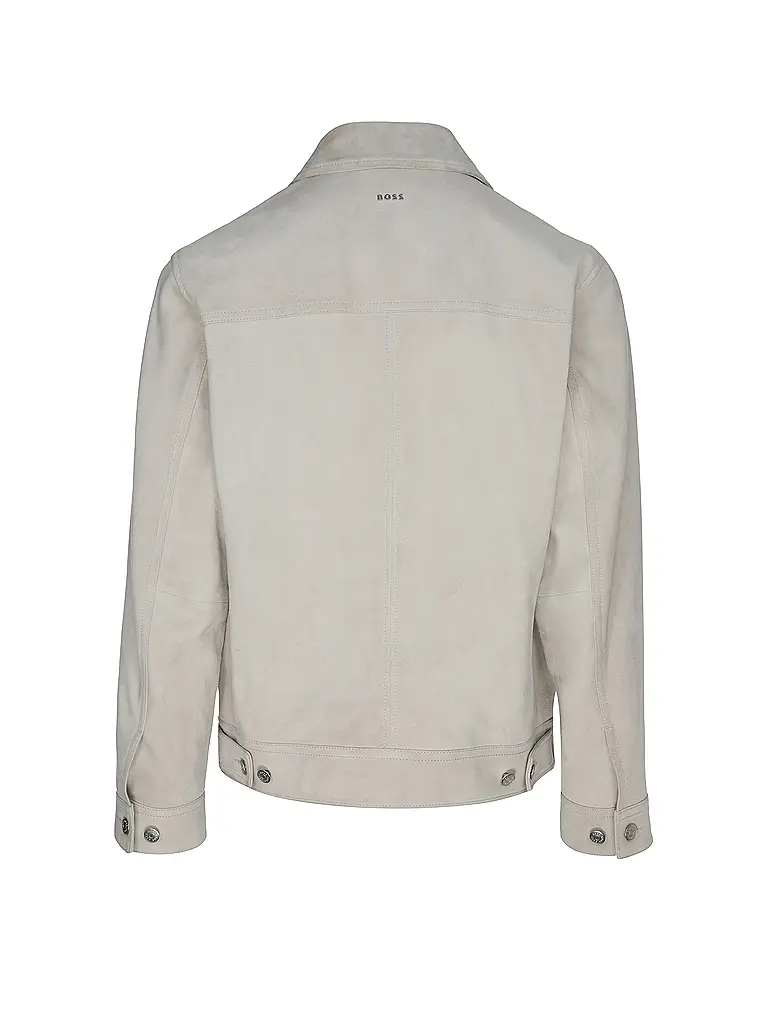 BOSS | Lederjacke JOHOT | Beige