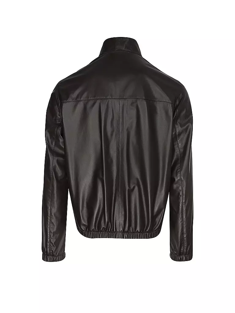 BOSS | Lederjacke L-MUBUK2  | braun