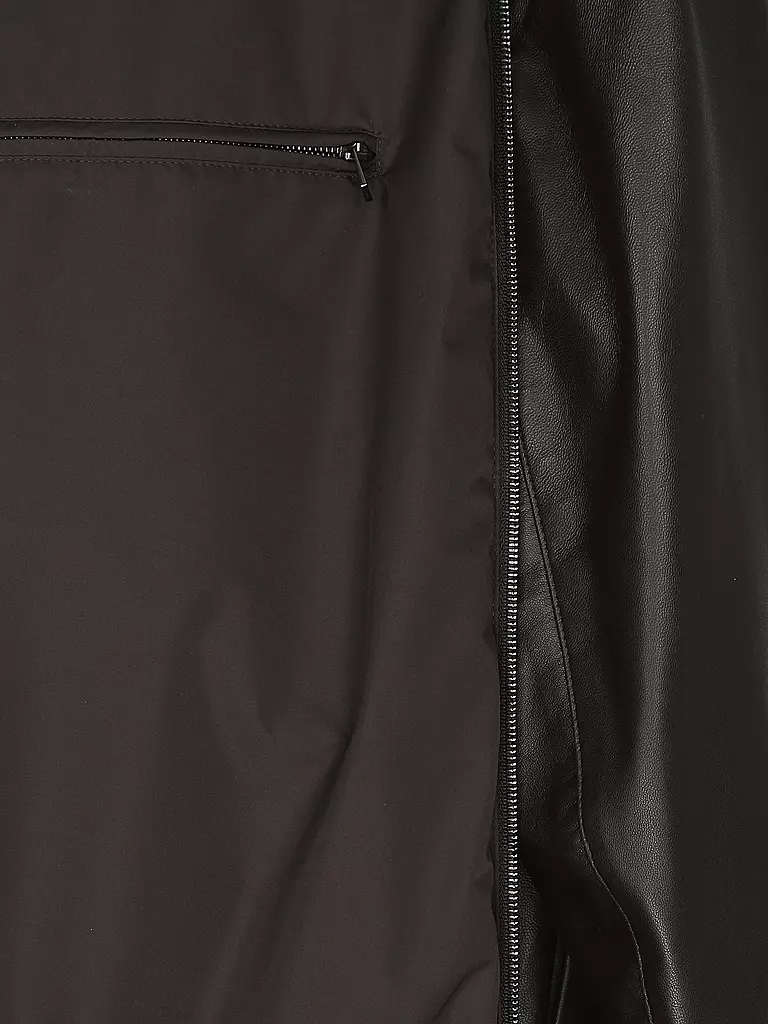 BOSS | Lederjacke L-MUBUK2 | braun