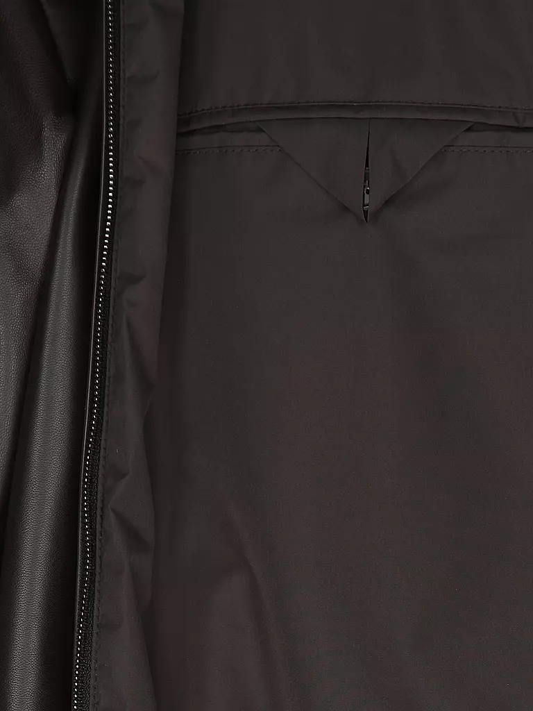 BOSS | Lederjacke L-MUBUK2 | braun