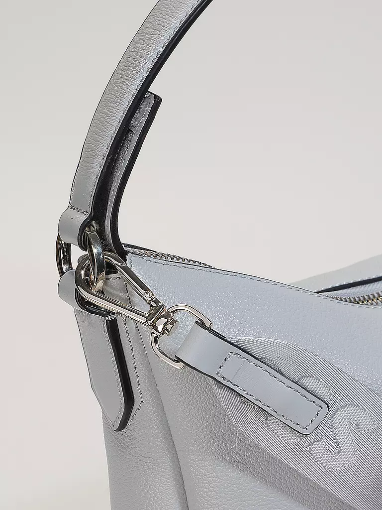 BOSS | Ledertasche - Hobo Bag ALYCE Medium | schwarz