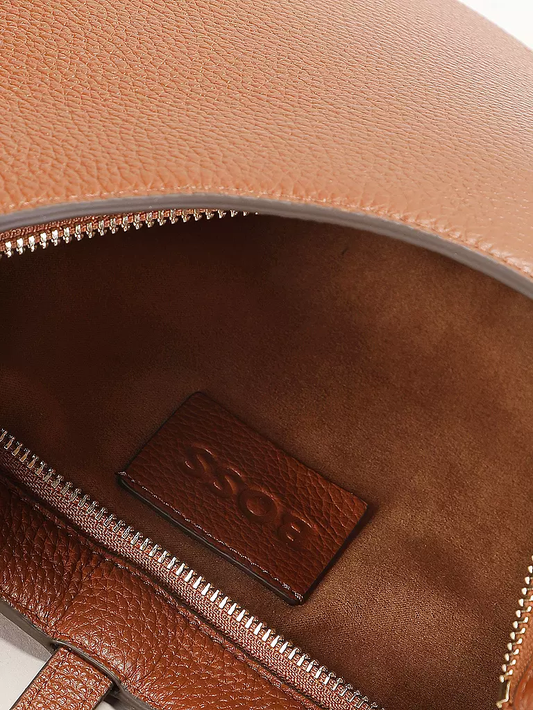 BOSS | Ledertasche - Hobo Bag LIDNEY | braun