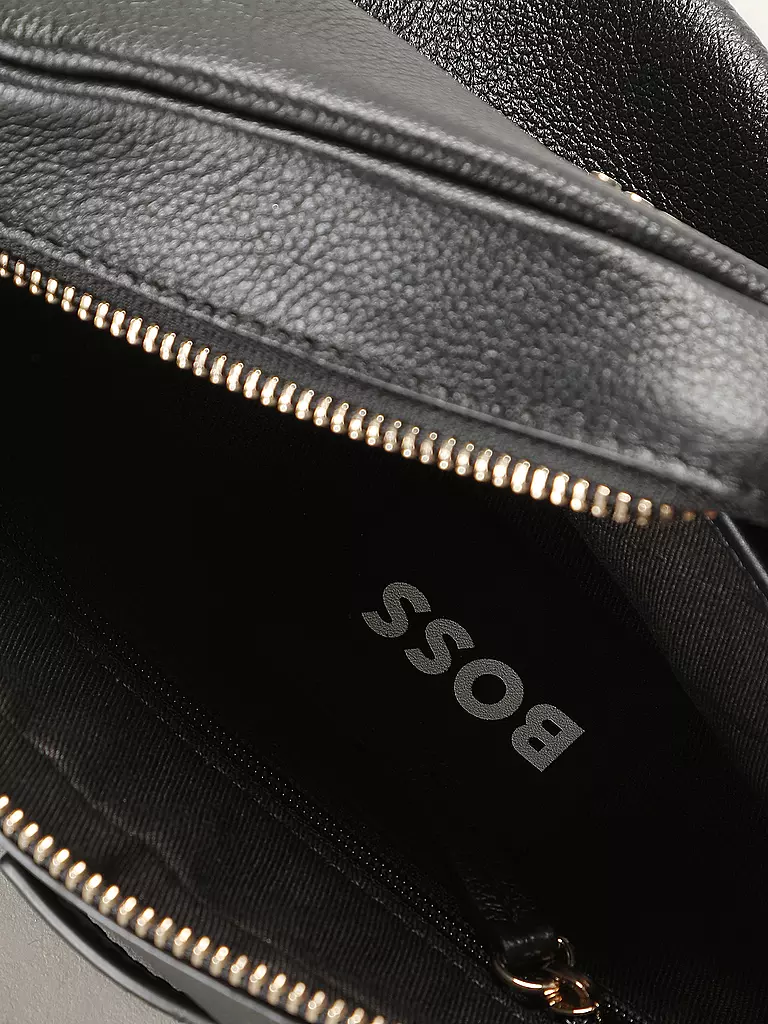 BOSS | Ledertasche - Mini Bag ALYCE | weiss