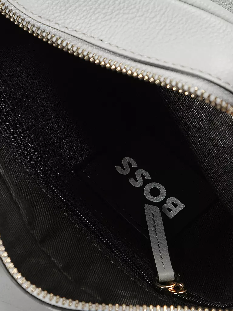 BOSS | Ledertasche - Mini Bag ALYCE | schwarz