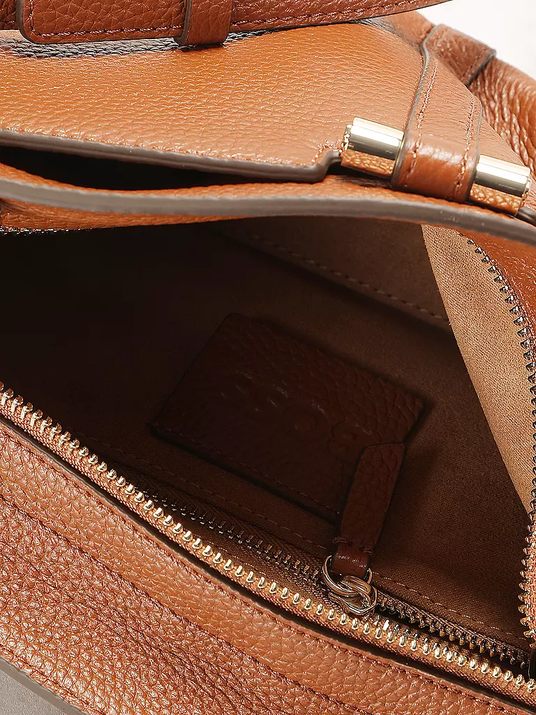 BOSS | Ledertasche - Mini Bag LIDNEY | braun