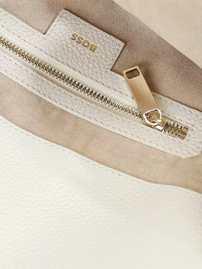 BOSS | Ledertasche - Umhängetasche SOPHIE | weiß