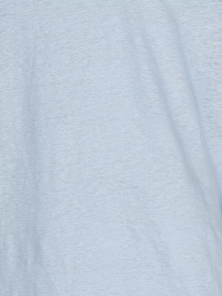 BOSS | Leinen T-Shirt TIBUT 351 | hellblau