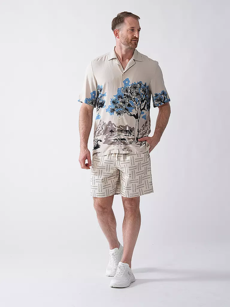 BOSS | Leinenhemd Regular Fit RAYER | beige