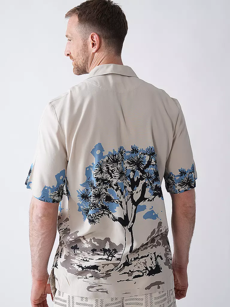 BOSS | Leinenhemd Regular Fit RAYER | beige