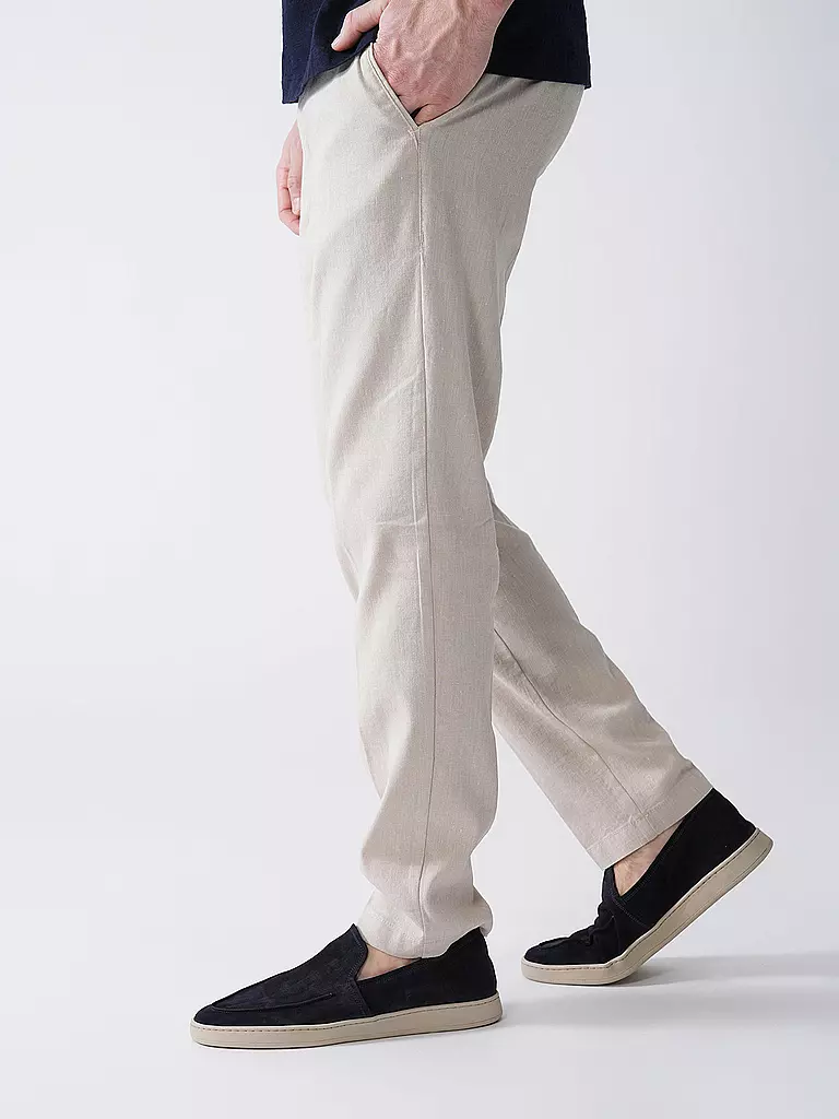 BOSS | Leinenhose KANE | beige
