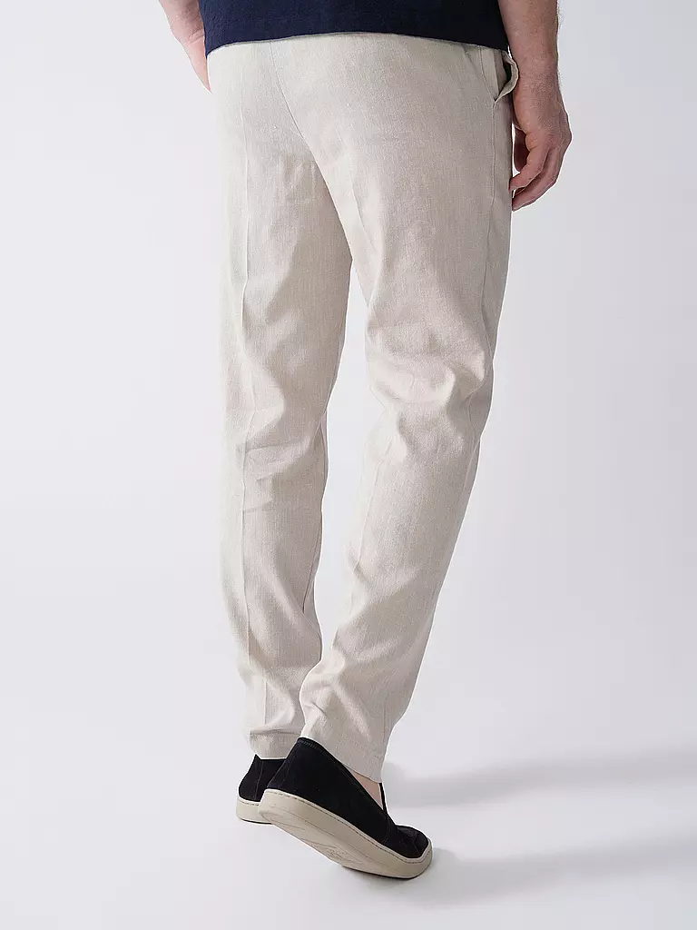 BOSS | Leinenhose KANE | beige