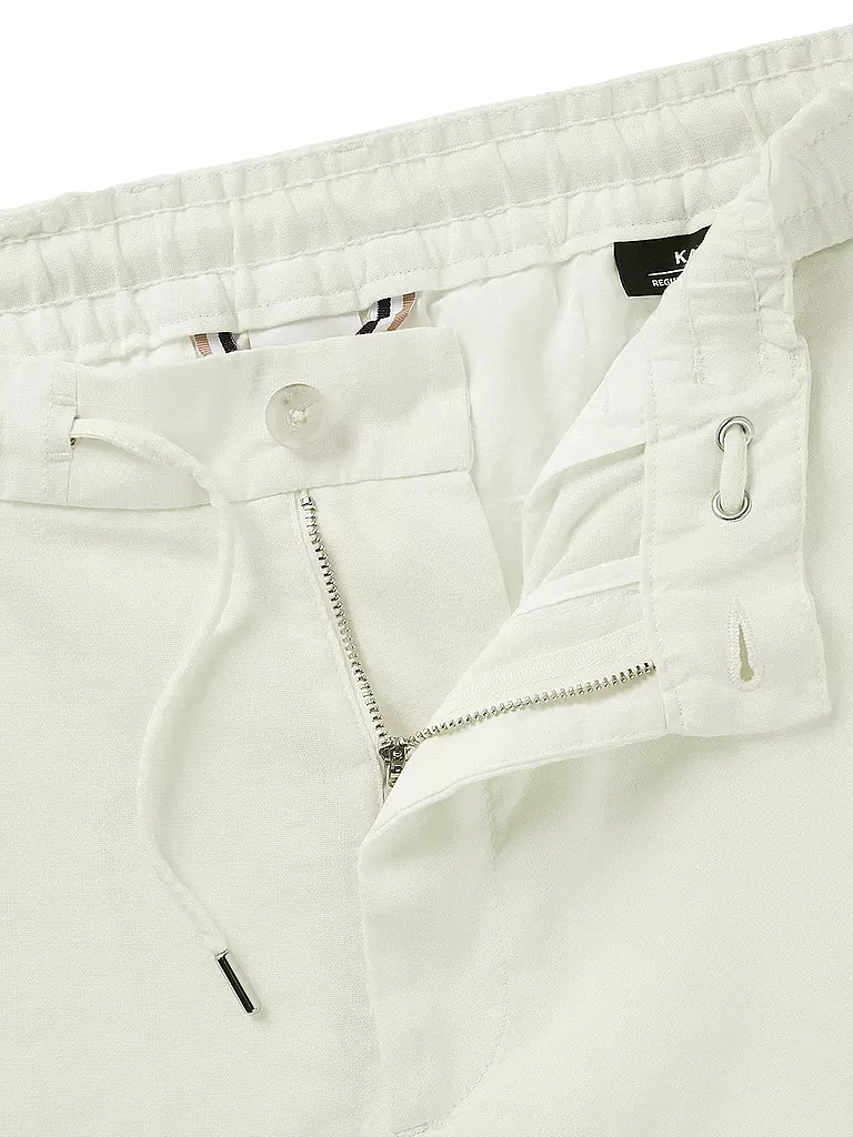BOSS | Leinenhose KANE | olive