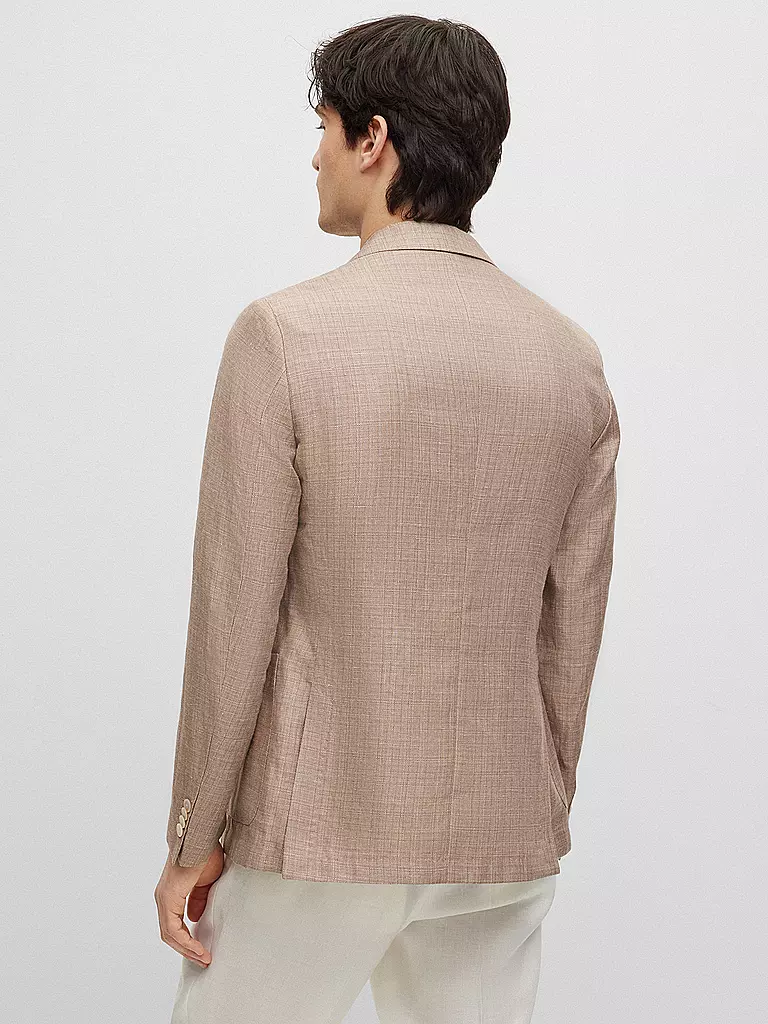 BOSS | Leinensakko Slim Fit C-HANRY | beige