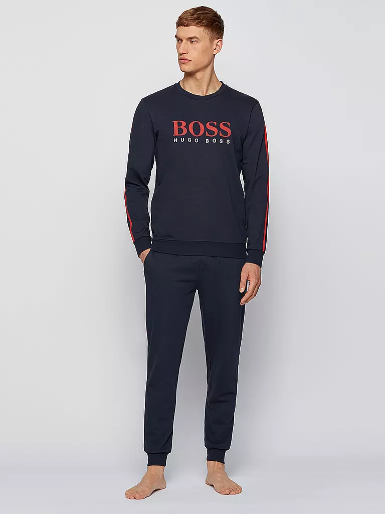 BOSS | Loungeshirt Regular Fit | blau