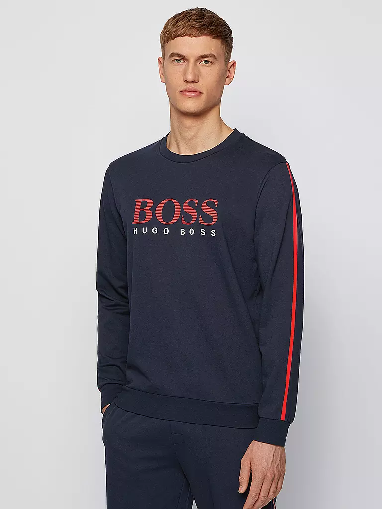 BOSS | Loungeshirt Regular Fit | blau