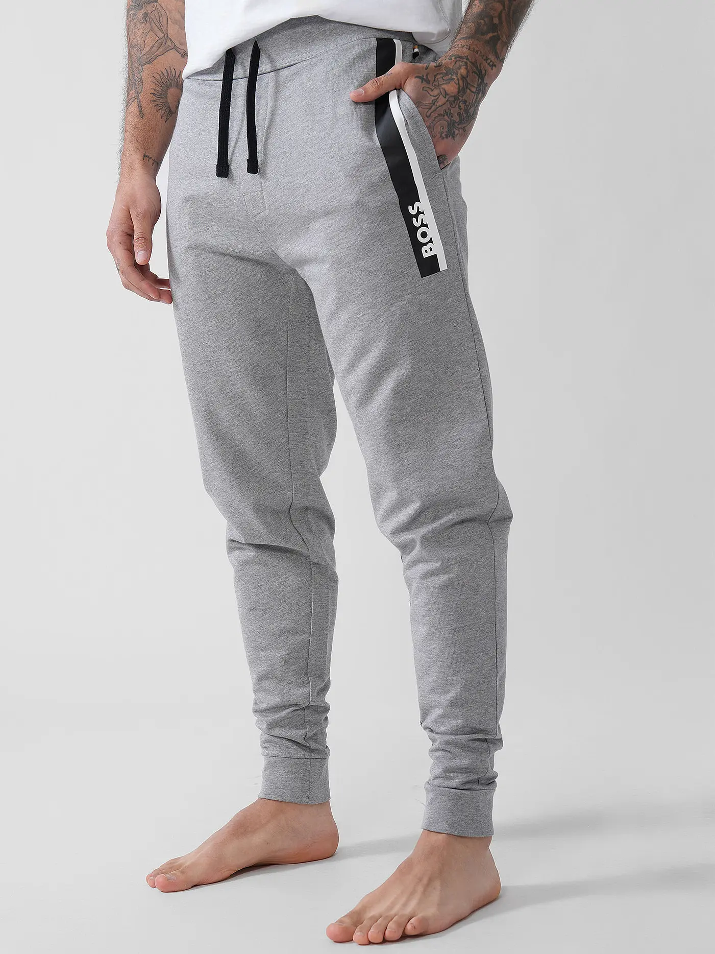 BOSS | Loungewear Hose  | hellgrau