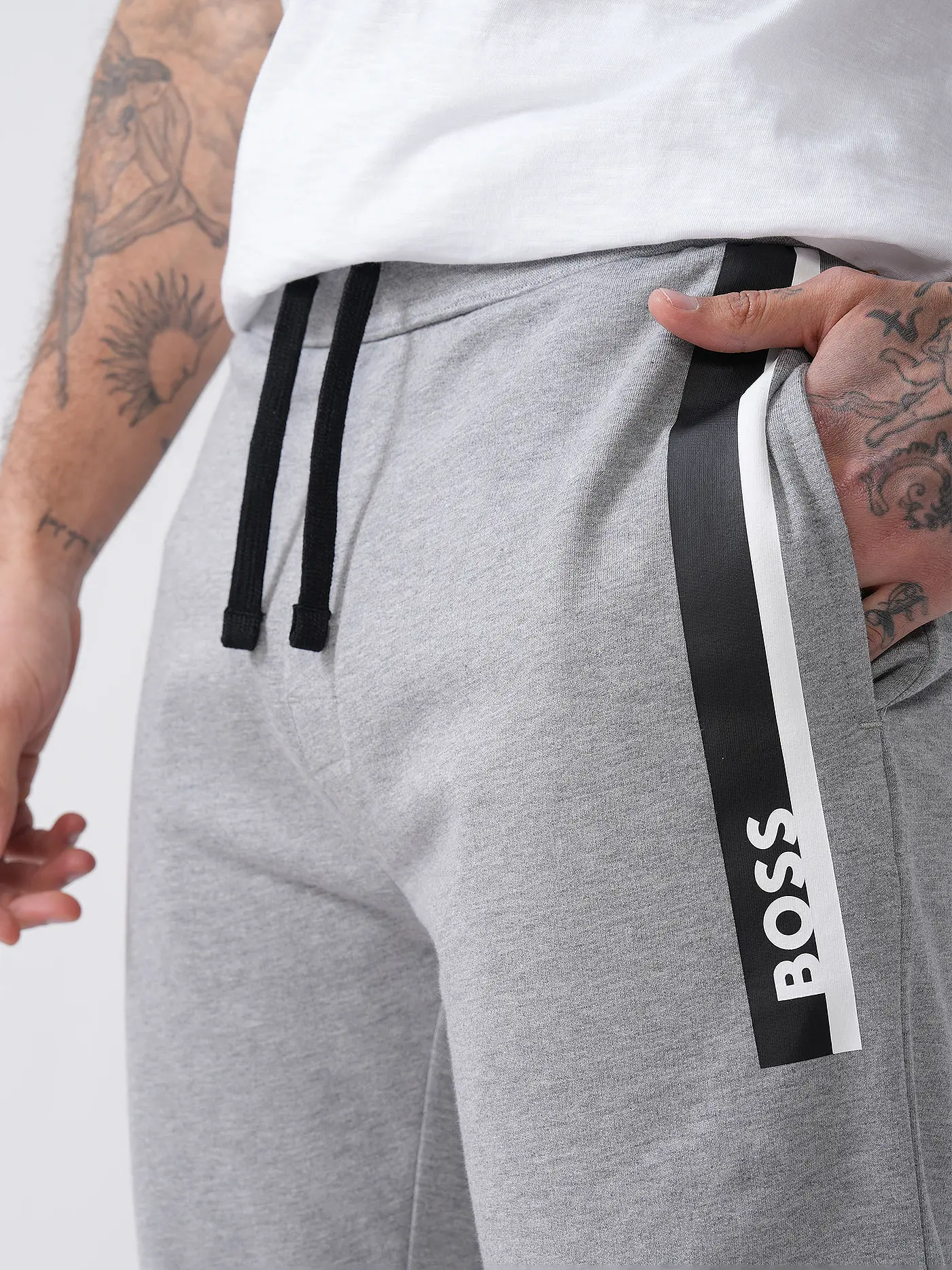 BOSS | Loungewear Hose  | hellgrau