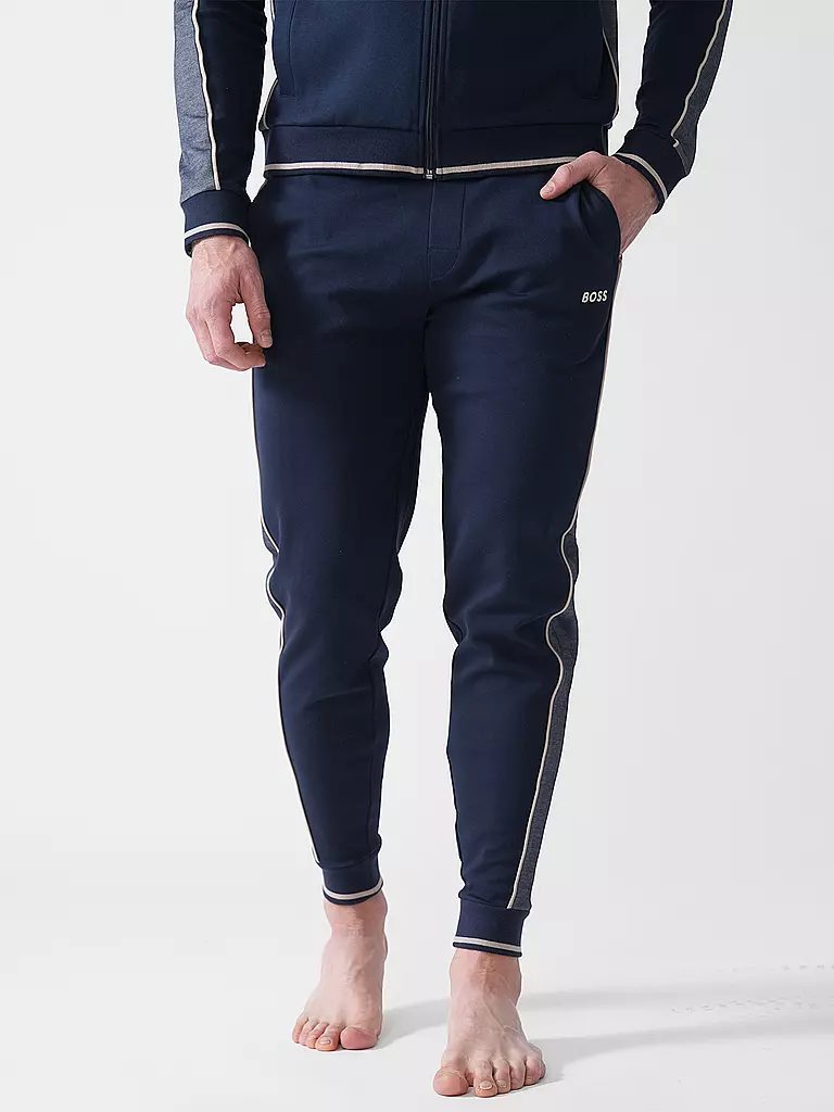 BOSS | Loungewear Hose | blau