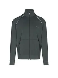 BOSS | Loungewear Jacke  | Dunkelgrün