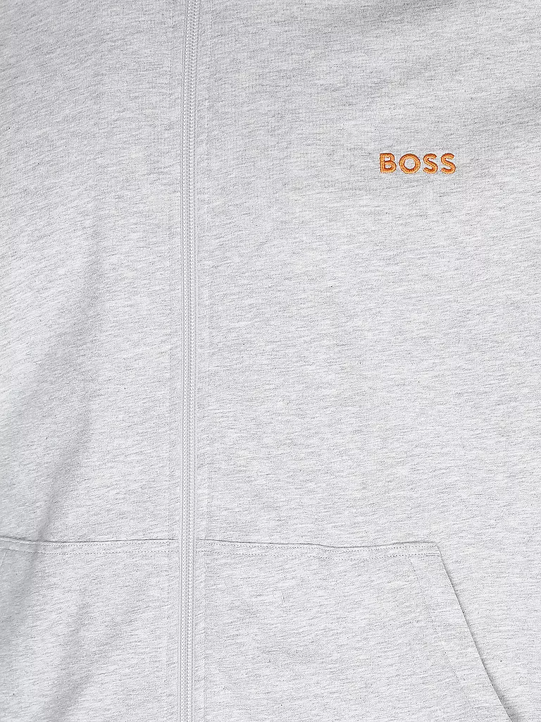 BOSS | Loungewear Jacke | hellgrau